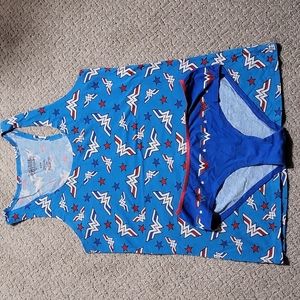 Wonder Woman Small Tank with Underwear